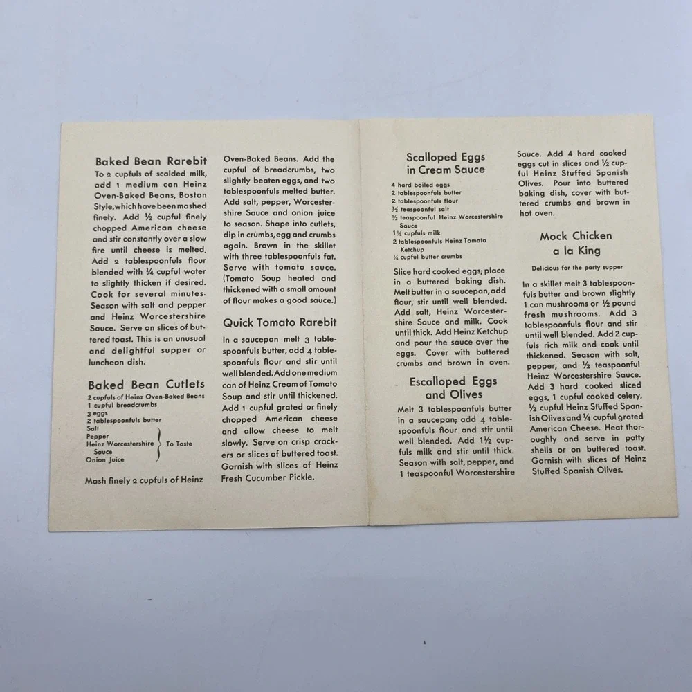 Lot of 2 1930 Heinz Book of Salads Dressings‎ Sauces Recipe Cookbook Booklet